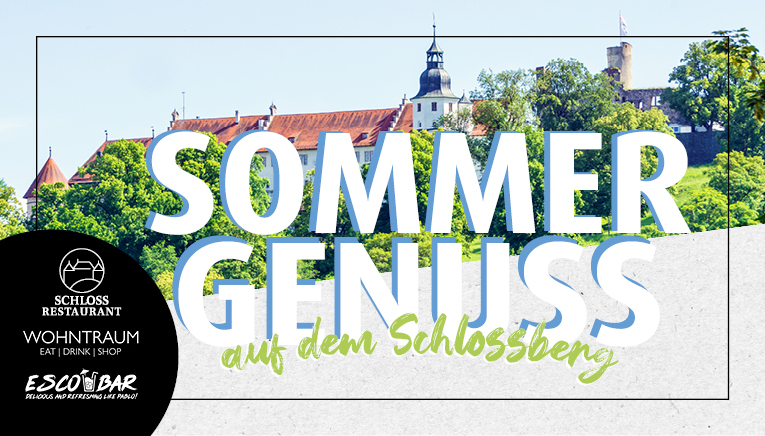 Sommergenuss auf dem Schlossberg